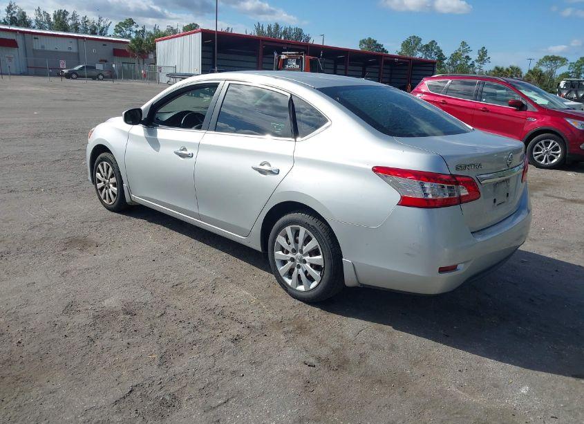 Photo 3 of 2015 Nissan Sentra S (VIN 3N1AB7APXFY365726)