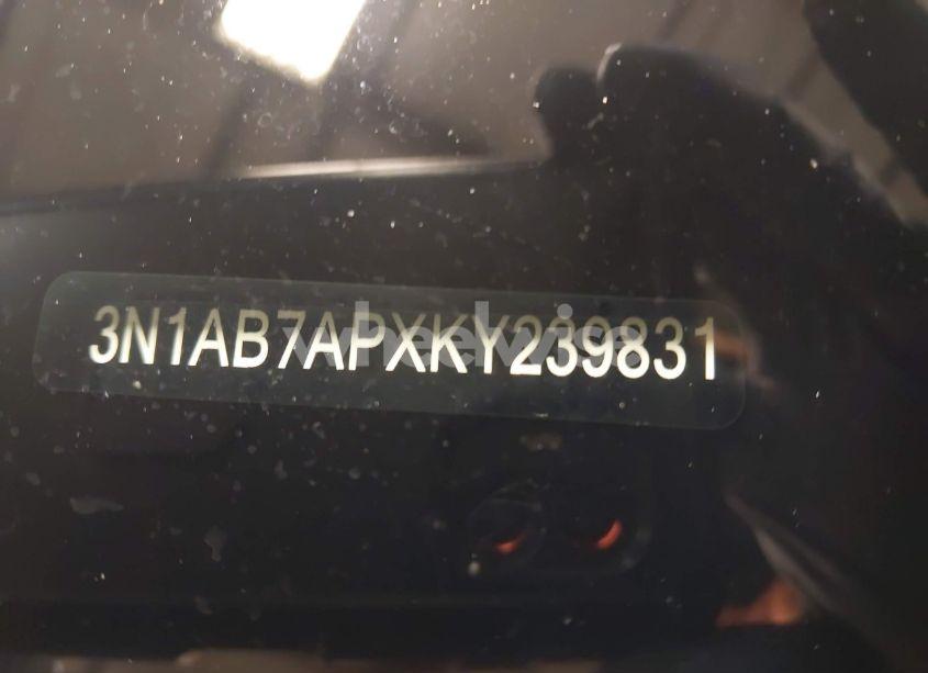 Photo 17 of 2019 Nissan Sentra SV (VIN 3N1AB7APXKY239831)