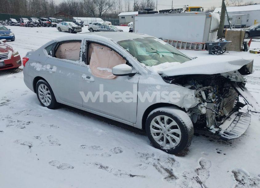 2019 Nissan Sentra SV (VIN 3N1AB7APXKY296269) main photo