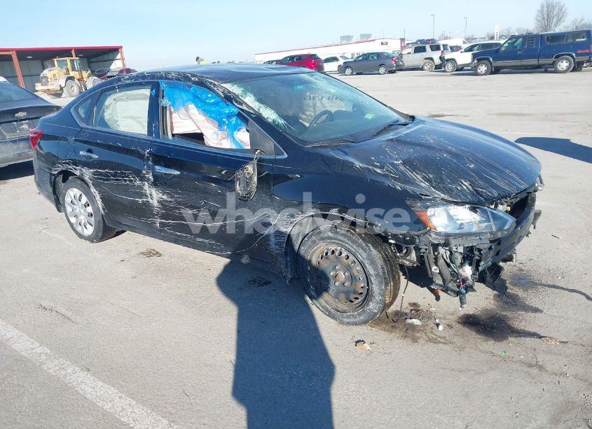 2019 Nissan Sentra S (VIN 3N1AB7APXKY334440) main photo