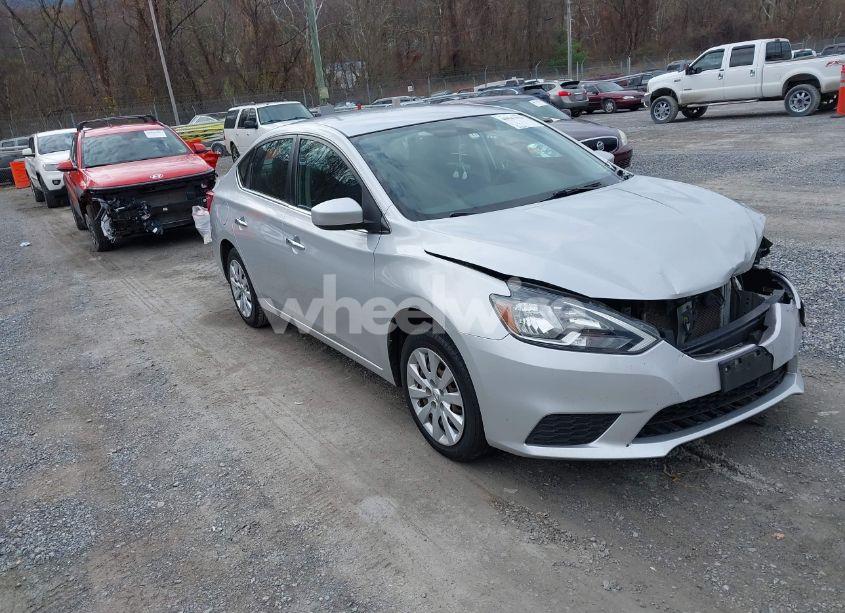 2019 Nissan Sentra S (VIN 3N1AB7APXKY355790) main photo