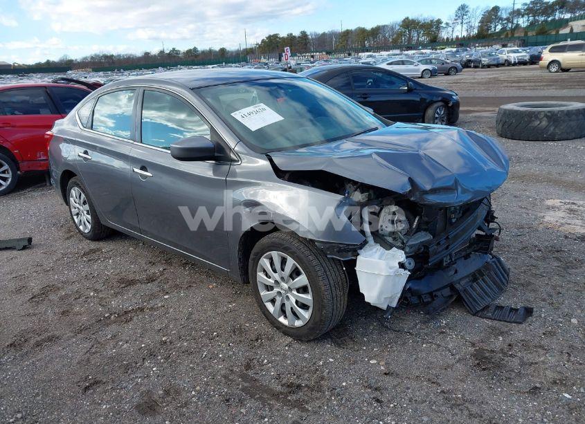 2019 Nissan Sentra S (VIN 3N1AB7APXKY423103) main photo