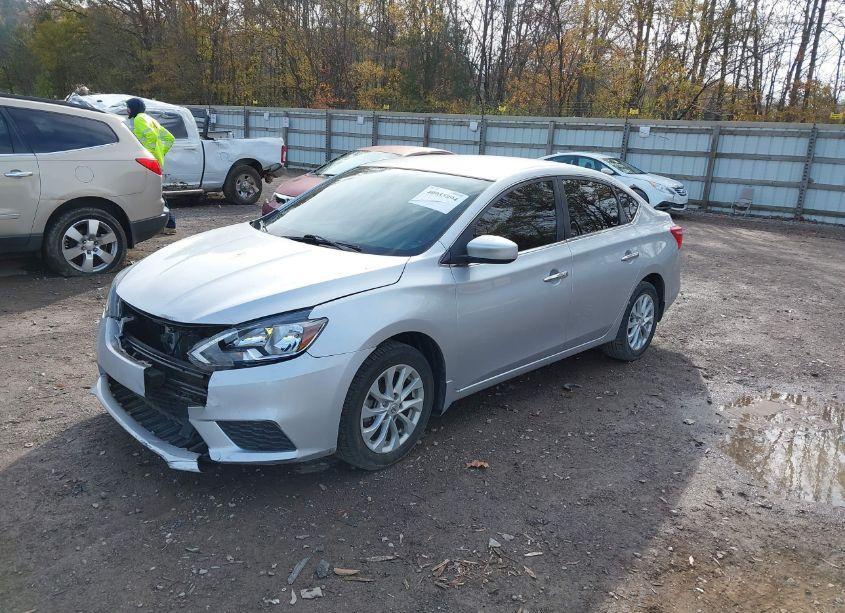 Photo 2 of 2019 Nissan Sentra SV (VIN 3N1AB7APXKY439723)