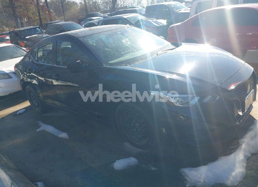 2022 Nissan Sentra S XTRONIC CVT (VIN 3N1AB8BV0NY276118) main photo