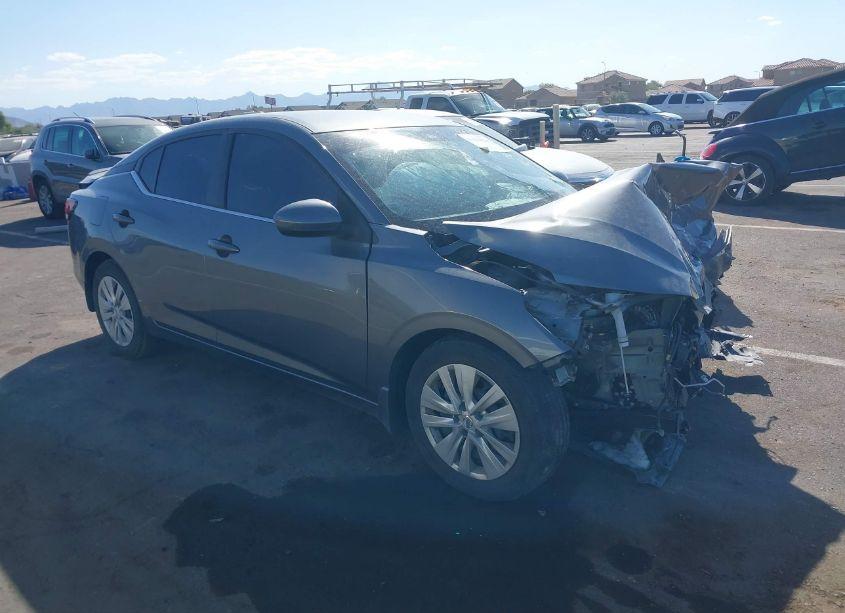 2022 Nissan Sentra S XTRONIC CVT (VIN 3N1AB8BV2NY281935) main photo