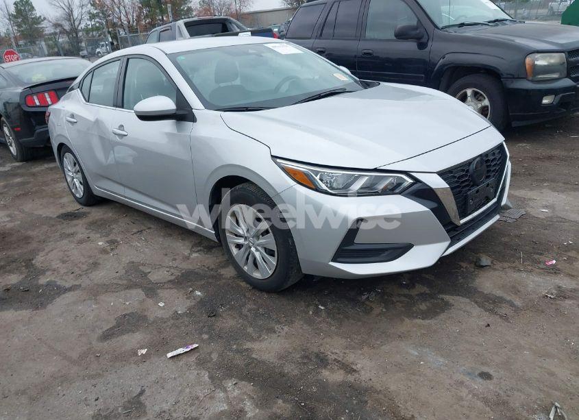 2022 Nissan Sentra S XTRONIC CVT (VIN 3N1AB8BV3NY287887) main photo