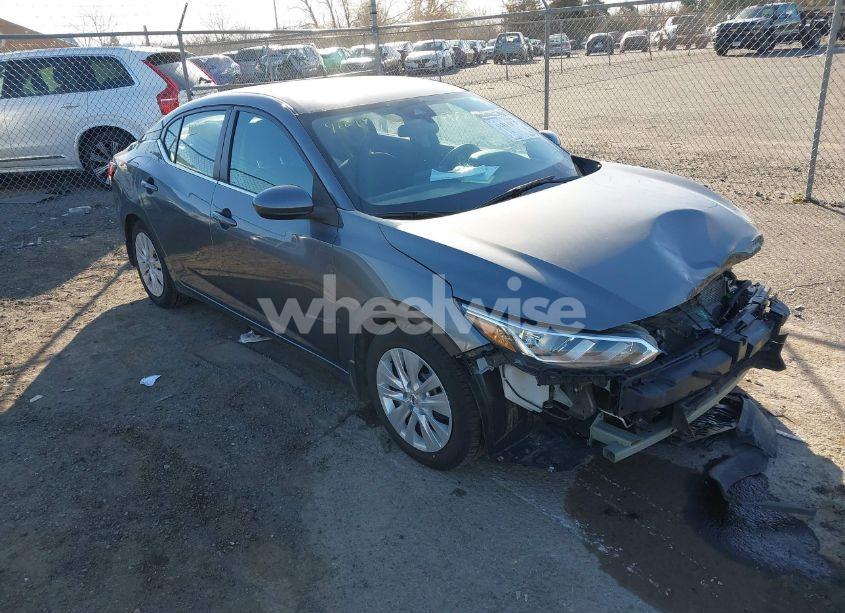 2021 Nissan Sentra S XTRONIC CVT (VIN 3N1AB8BV4MY302279) main photo