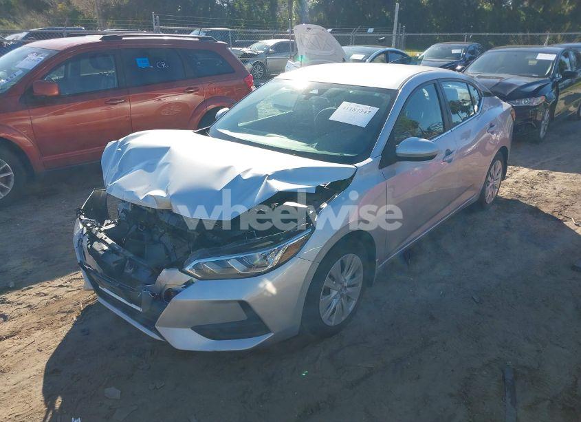 Photo 2 of 2021 Nissan Sentra S XTRONIC CVT (VIN 3N1AB8BV5MY281975)