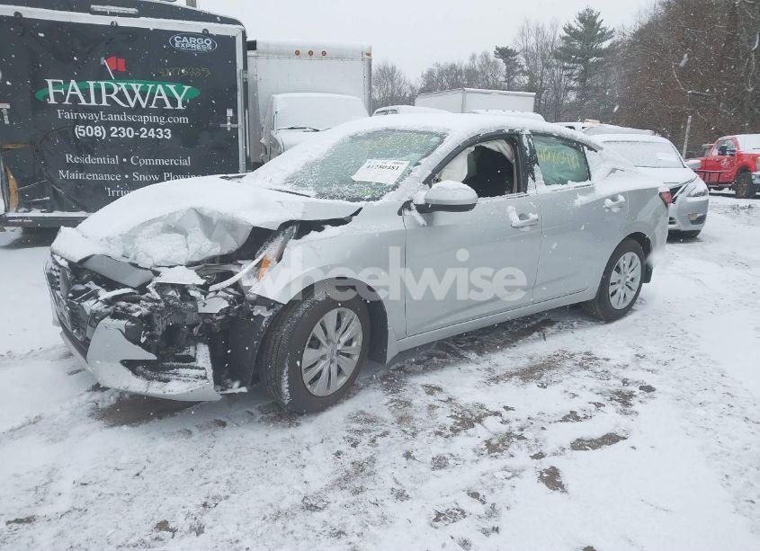 Photo 2 of 2021 Nissan Sentra S XTRONIC CVT (VIN 3N1AB8BV5MY322749)