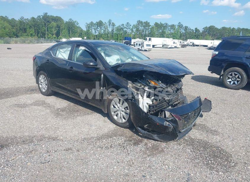 2021 Nissan Sentra S XTRONIC CVT (VIN 3N1AB8BV6MY231022) main photo