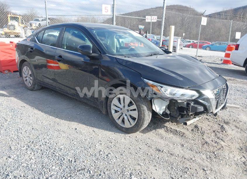 2022 Nissan Sentra S XTRONIC CVT (VIN 3N1AB8BV6NY206266) main photo