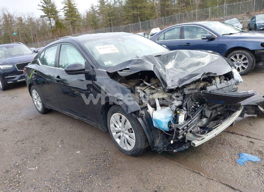 2021 Nissan Sentra S XTRONIC CVT (VIN 3N1AB8BV7MY296848) main photo