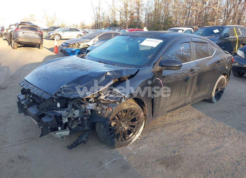 Photo 2 of 2021 Nissan Sentra S XTRONIC CVT (VIN 3N1AB8BV7MY316564)