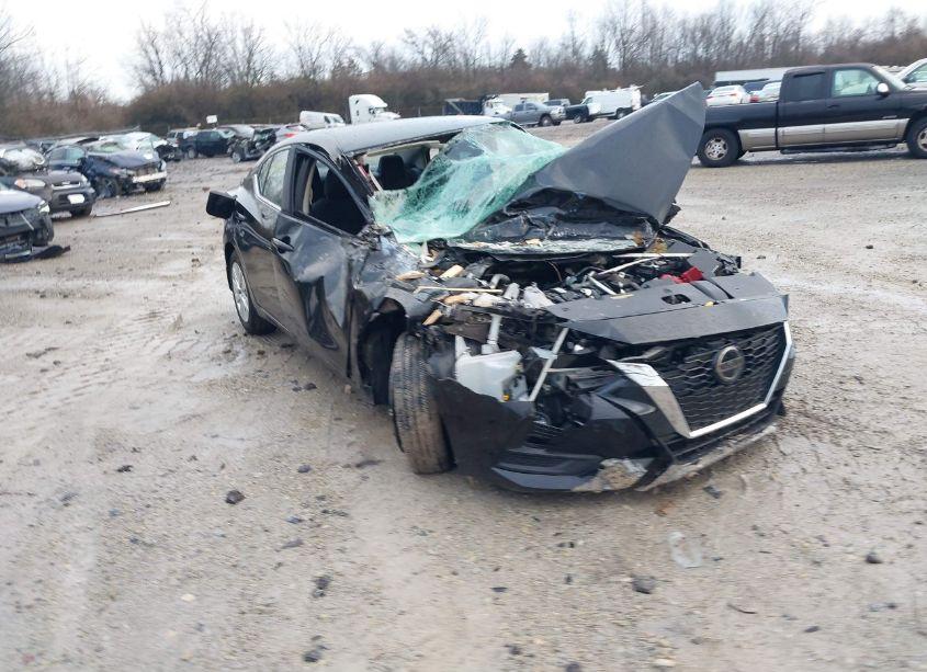 2020 Nissan Sentra S XTRONIC CVT (VIN 3N1AB8BV8LY244840) main photo