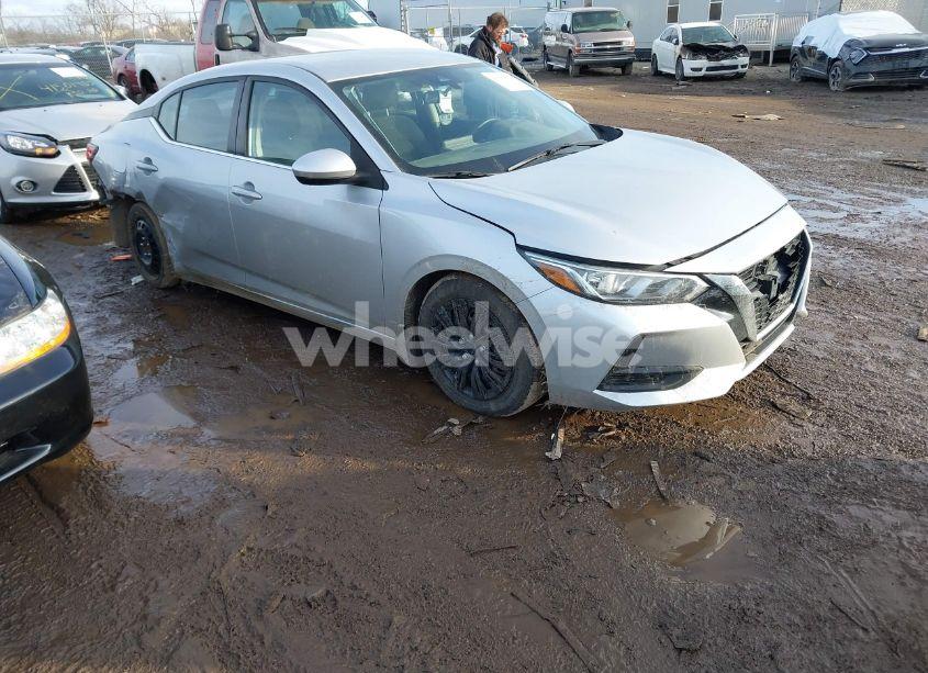 2021 Nissan Sentra S XTRONIC CVT (VIN 3N1AB8BV8MY212729) main photo