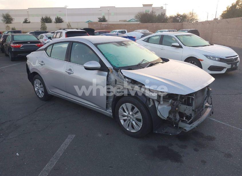 2021 Nissan Sentra S XTRONIC CVT (VIN 3N1AB8BV8MY226520) main photo