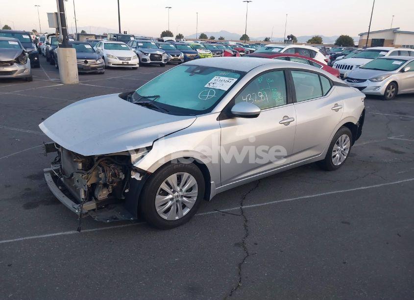 Photo 2 of 2021 Nissan Sentra S XTRONIC CVT (VIN 3N1AB8BV8MY226520)