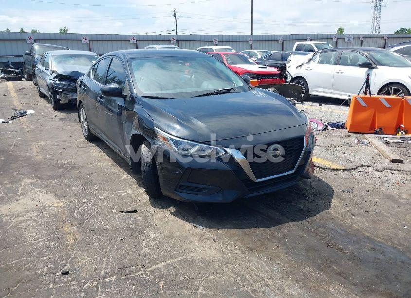 2021 Nissan Sentra S XTRONIC CVT (VIN 3N1AB8BV8MY301880) main photo
