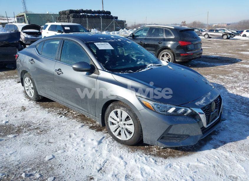 2022 Nissan Sentra S XTRONIC CVT (VIN 3N1AB8BV8NY210755) main photo