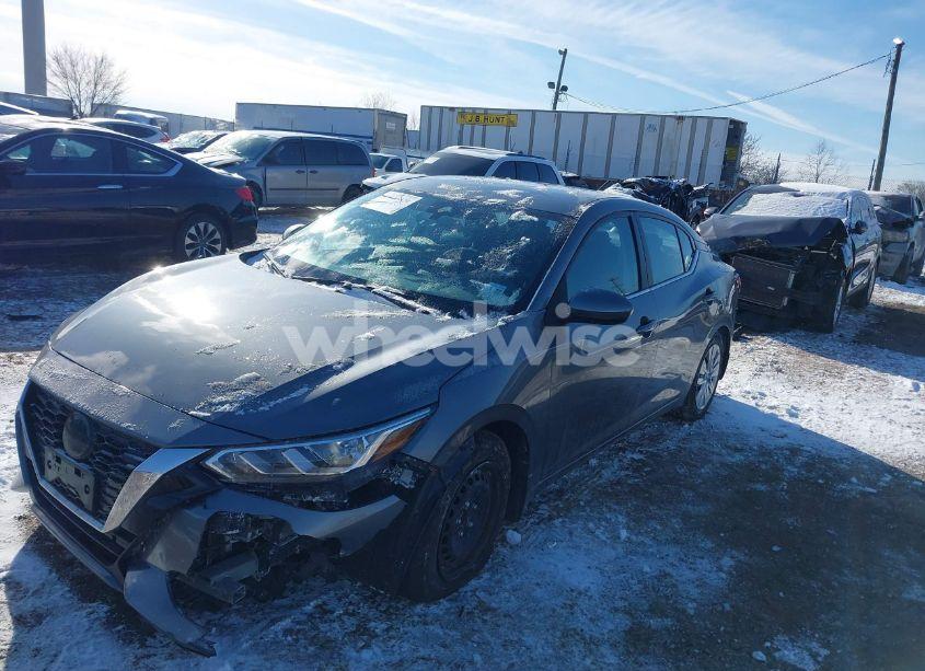 Photo 2 of 2022 Nissan Sentra S XTRONIC CVT (VIN 3N1AB8BV8NY210755)