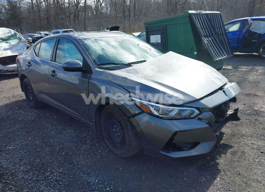 2022 Nissan Sentra S XTRONIC CVT (VIN 3N1AB8BV8NY278120) main photo