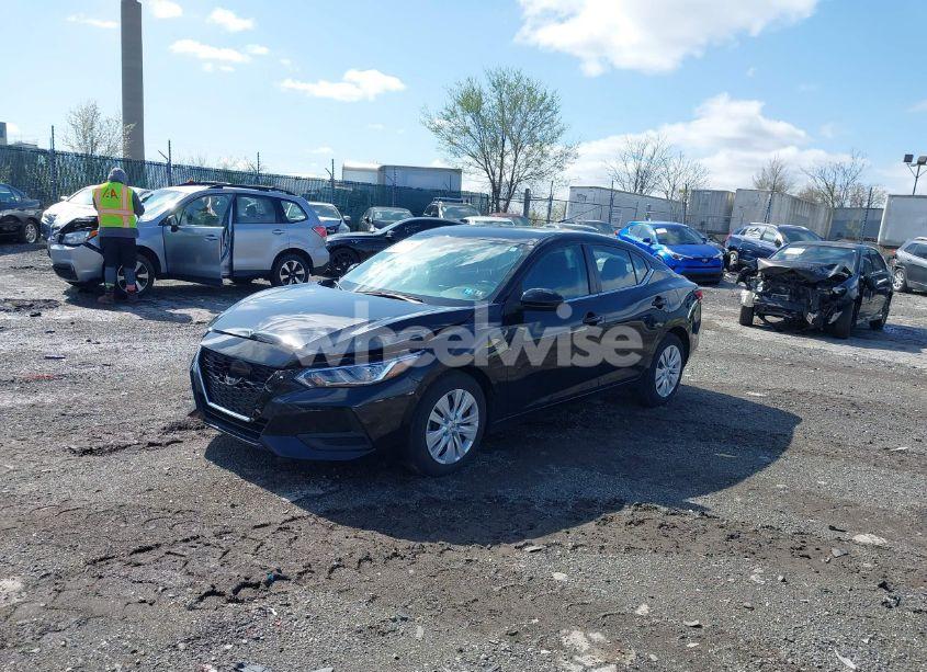 Photo 2 of 2022 Nissan Sentra S XTRONIC CVT (VIN 3N1AB8BV8NY310497)