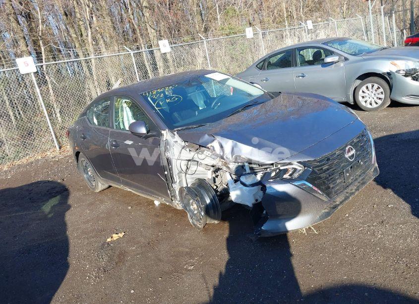 2024 Nissan Sentra S XTRONIC CVT (VIN 3N1AB8BV8RY383763) main photo