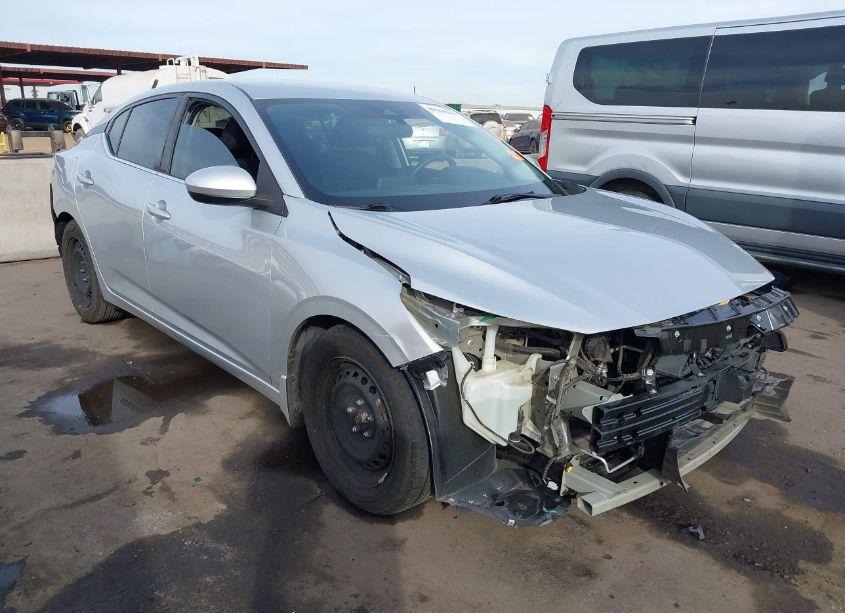 2021 Nissan Sentra S XTRONIC CVT (VIN 3N1AB8BV9MY258389) main photo