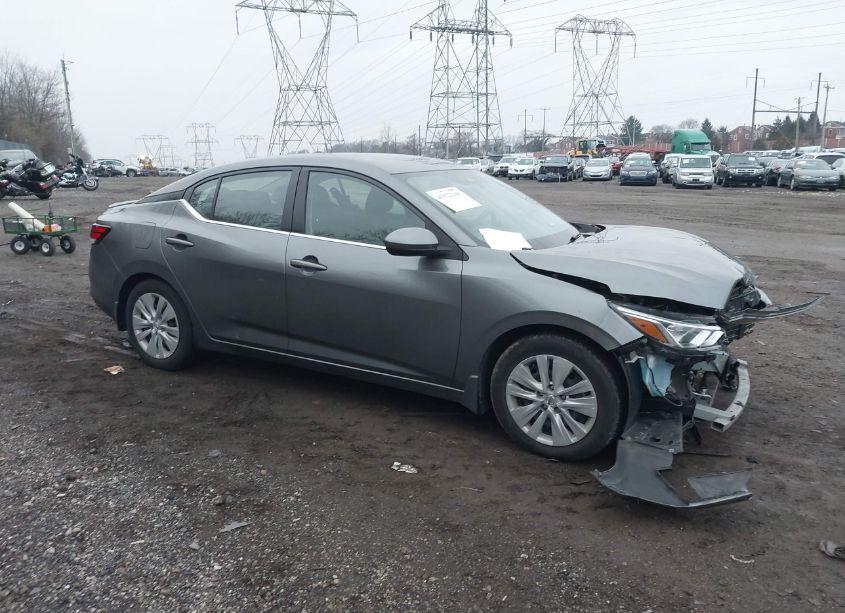 2022 Nissan Sentra S XTRONIC CVT (VIN 3N1AB8BV9NY213597) main photo