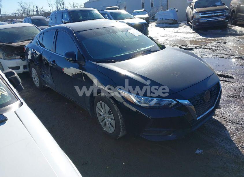 2022 Nissan Sentra S XTRONIC CVT (VIN 3N1AB8BV9NY281933) main photo