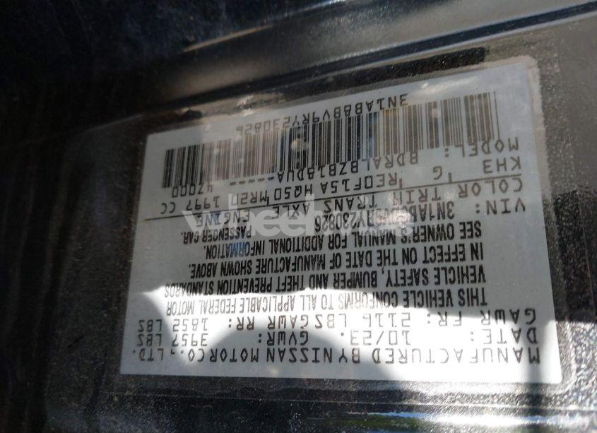 Photo 9 of 2024 Nissan Sentra S XTRONIC CVT (VIN 3N1AB8BV9RY230826)