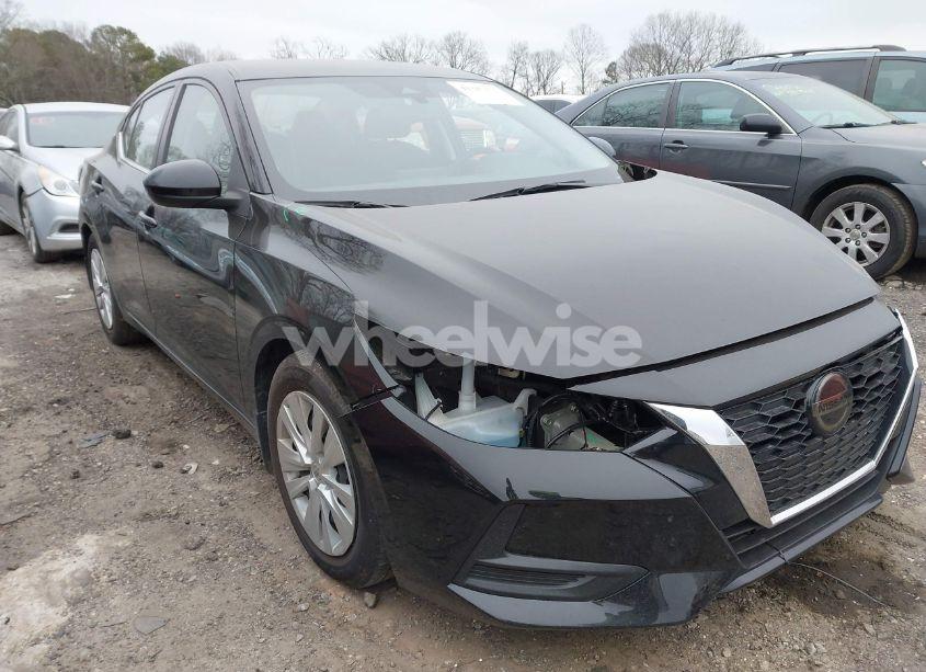 2021 Nissan Sentra S XTRONIC CVT (VIN 3N1AB8BVXMY227989) main photo