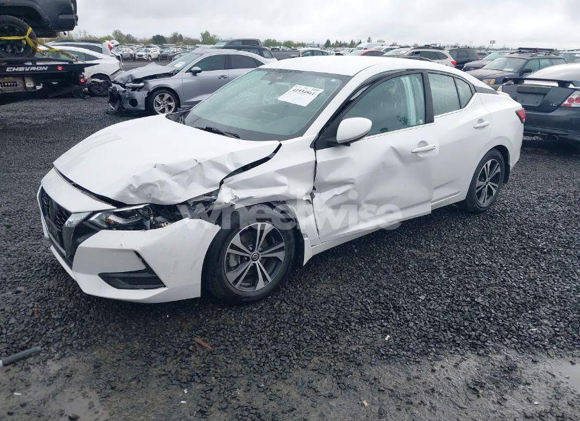 Photo 2 of 2020 Nissan Sentra SV XTRONIC CVT (VIN 3N1AB8CV0LY249870)