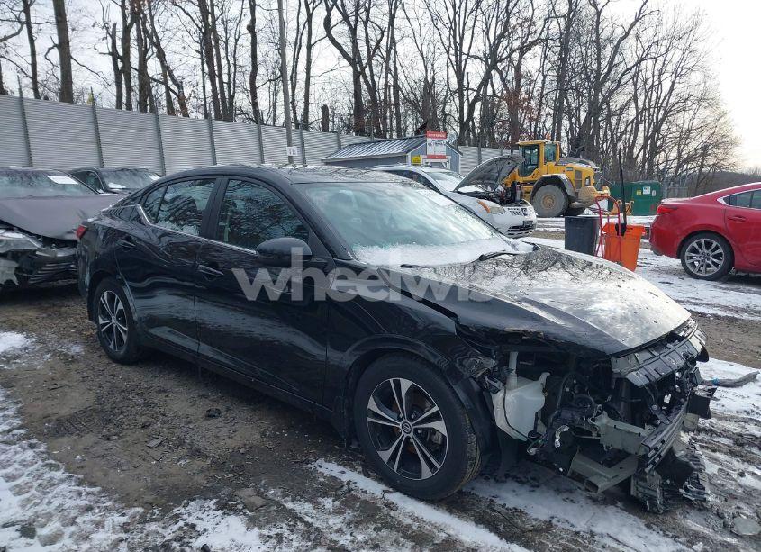2021 Nissan Sentra SV XTRONIC CVT (VIN 3N1AB8CV0MY214022) main photo