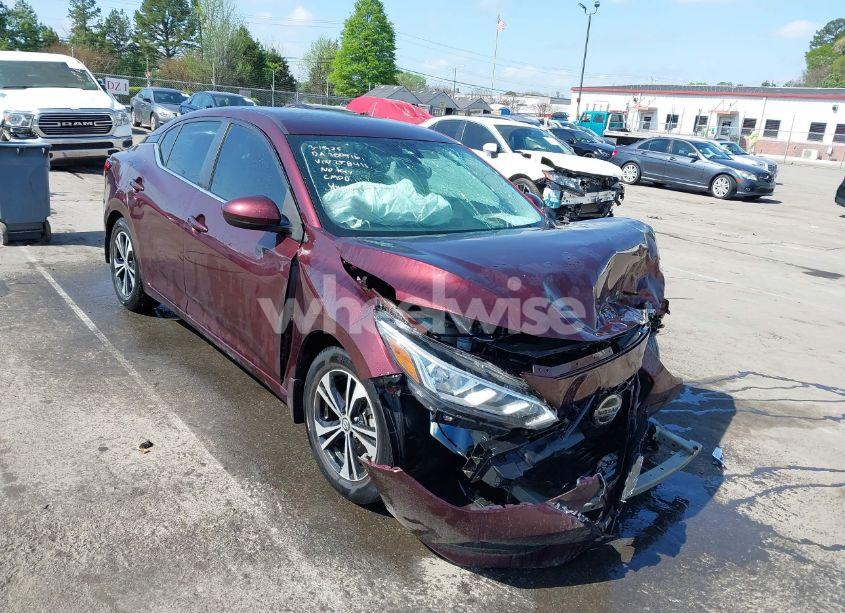 2021 Nissan Sentra SV XTRONIC CVT (VIN 3N1AB8CV0MY258411) main photo