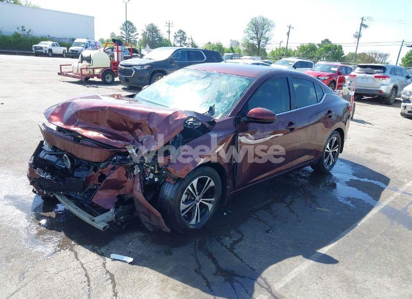 Photo 2 of 2021 Nissan Sentra SV XTRONIC CVT (VIN 3N1AB8CV0MY258411)