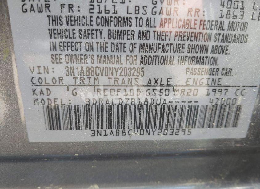 Photo 9 of 2022 Nissan Sentra SV XTRONIC CVT (VIN 3N1AB8CV0NY203295)