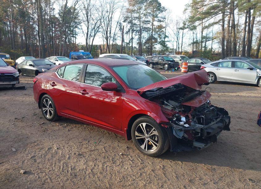 2022 Nissan Sentra SV XTRONIC CVT (VIN 3N1AB8CV0NY206133) main photo