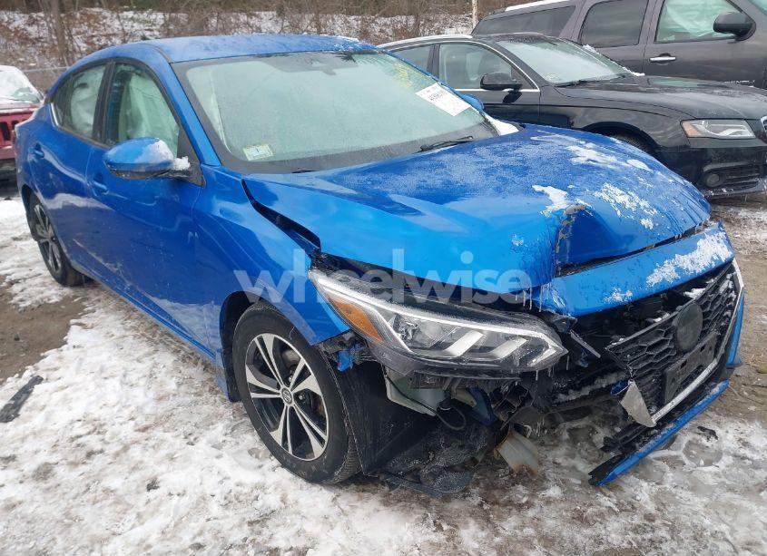 2022 Nissan Sentra SV XTRONIC CVT (VIN 3N1AB8CV0NY206357) main photo