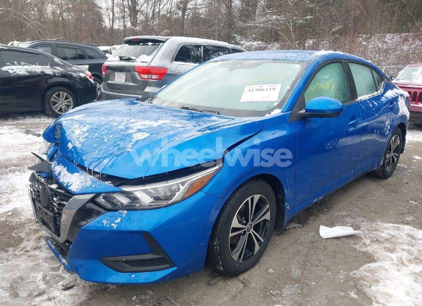 Photo 2 of 2022 Nissan Sentra SV XTRONIC CVT (VIN 3N1AB8CV0NY206357)