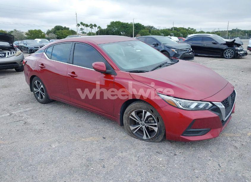 2022 Nissan Sentra SV XTRONIC CVT (VIN 3N1AB8CV0NY208965) main photo