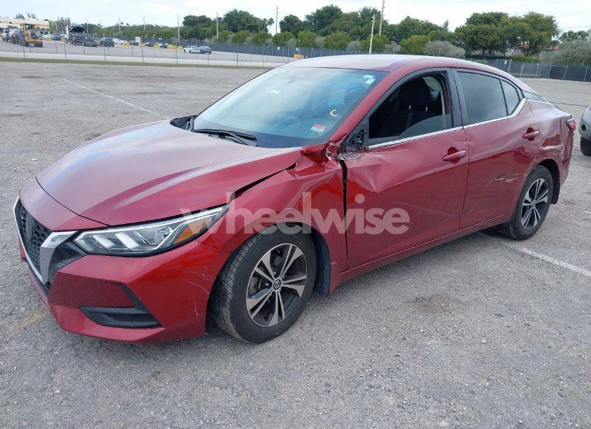 Photo 2 of 2022 Nissan Sentra SV XTRONIC CVT (VIN 3N1AB8CV0NY208965)