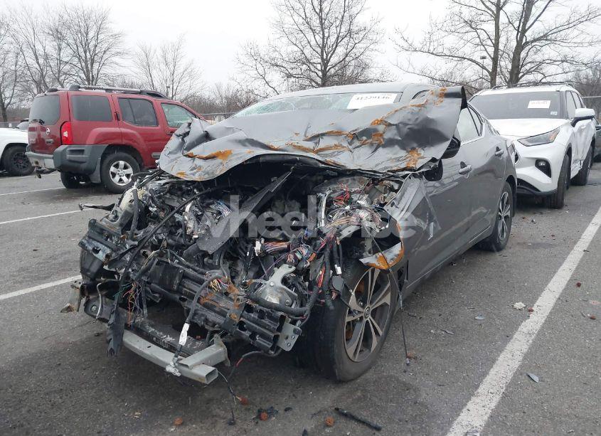 Photo 2 of 2022 Nissan Sentra SV XTRONIC CVT (VIN 3N1AB8CV0NY211798)