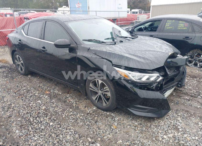2022 Nissan Sentra SV XTRONIC CVT (VIN 3N1AB8CV0NY229718) main photo