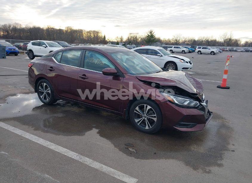 2022 Nissan Sentra SV XTRONIC CVT (VIN 3N1AB8CV0NY230979) main photo