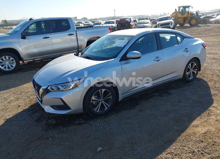 Photo 2 of 2022 Nissan Sentra SV XTRONIC CVT (VIN 3N1AB8CV0NY236040)