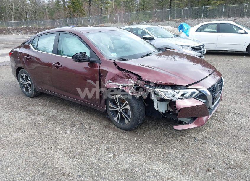 2022 Nissan Sentra SV XTRONIC CVT (VIN 3N1AB8CV0NY241450) main photo