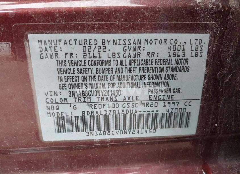 Photo 9 of 2022 Nissan Sentra SV XTRONIC CVT (VIN 3N1AB8CV0NY241450)