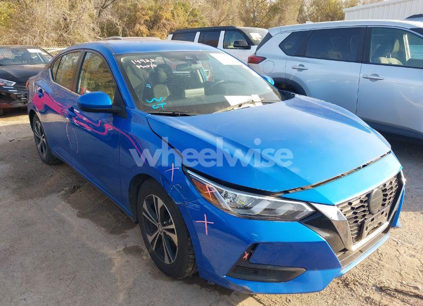 2022 Nissan Sentra SV XTRONIC CVT (VIN 3N1AB8CV0NY258605) main photo