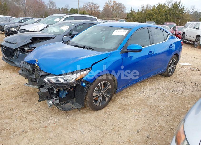 Photo 2 of 2022 Nissan Sentra SV XTRONIC CVT (VIN 3N1AB8CV0NY300822)